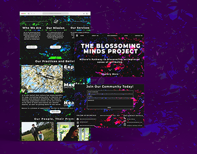 The Blossoming Minds Project Website