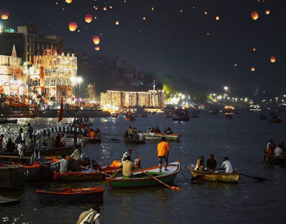 The holy city of Varanasi