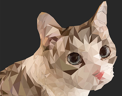 Polygon Art ( CAT )