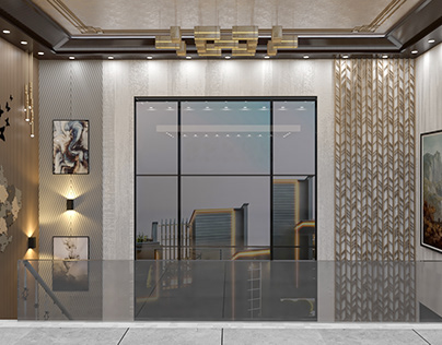 Double Height Lobby Design Front