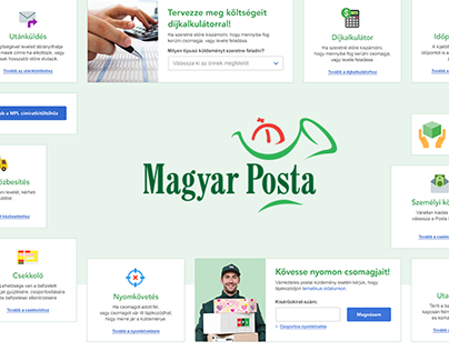 Magyar Posta: Web Applications UI Kit