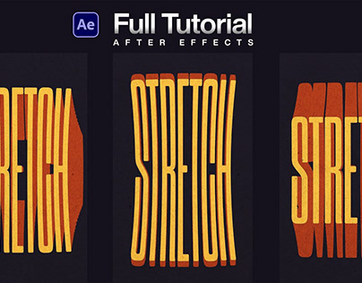 After Effects Trendy Stretchy