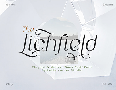 Lichfield - Elegant Sans Serif Font