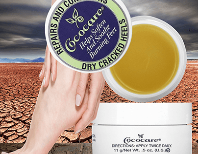 Cococare Repairs and Conditions Dry Cracked Heels