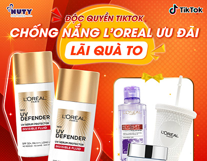 L'Oreal social post for NUTY