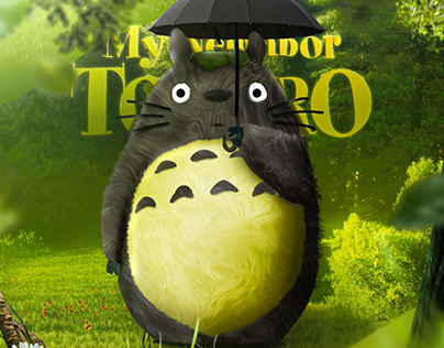 My Neighbour Totoro 3d style fake