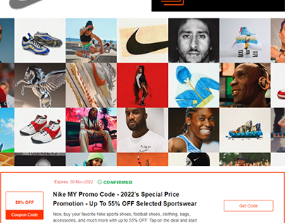 Nike MY Promo Code Special Price Promotion upto 55% OFF