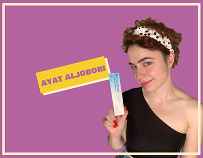 cosmetics ad - Ayat Aljobori
