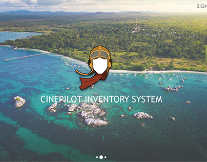 [UI/UX]INVENTORY SYSTEM ADMIN PAGE UI FOR PT. CINEPILOT