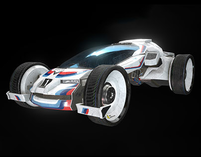 3D:"After a race" Volta WTCC 2070 race car