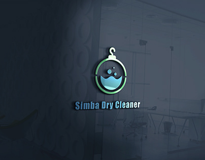 Dry cleaner 3D logo