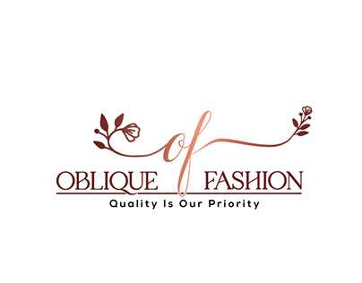 Local MarketPlace Work- Oblique Fashion (Logo+FB cover)