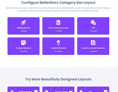 BetterDocs Category Box