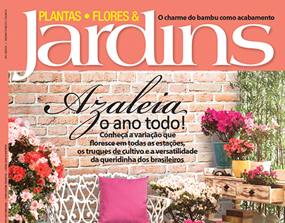 Revista Plantas, Flores e Jardins