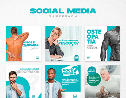Design para SOCIAL MEDIA - Quiropraxia