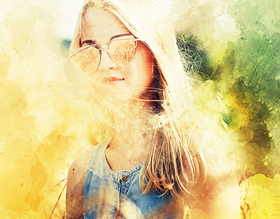 Water Color Photoshop Action