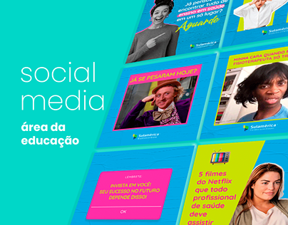 Social Media - área da educação