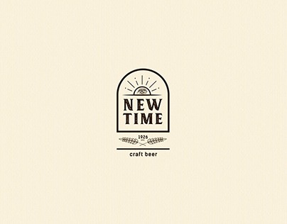 LOGO FOR BEER "NEW TIME"