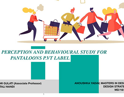 'PANTALOONS' - Consumer Perception & Behavioural Study