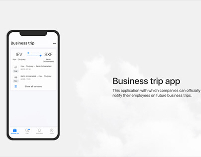 Business trip app
