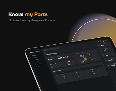 Know My parts Dashboard