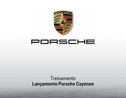 Planejamento - Porsche Treinamento Nova Cayenne