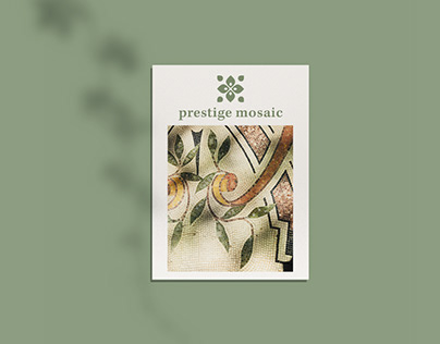 Logotype mosaic for interior "prestige mosaic"