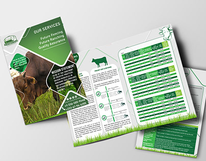 Future Farm & Fencing classic fold brochure