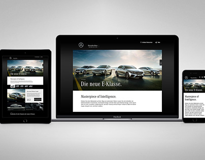 Mercedes-Benz E-Class Family Website