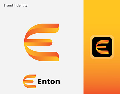 Letter E Logo- Modern Logo - Logo Design (Unused )