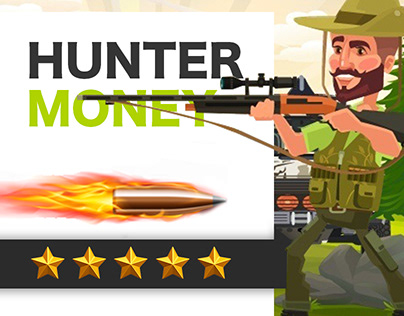 Разработка баннерной рекламы для блога "Hunter-Money"
