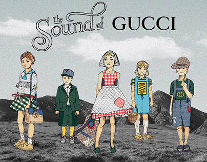 The sound of Gucci Animation
