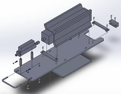 R.F. Load Tray - SolidWorks