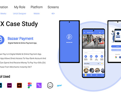 Bazaar payment-Digital- wallet - Online- payment- app.
