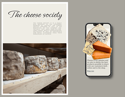 THE CHEESE SOCIETY | concept online store