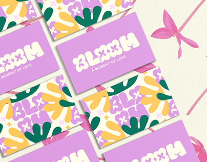 Bloom- Bold & Colorful branding for a flower shop