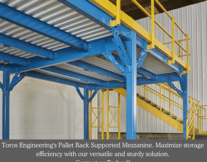 Pallet Rack Supported Mezzanine | Toros Engineering