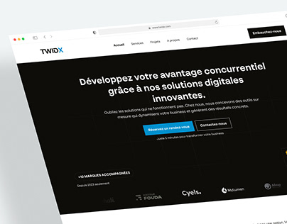 Miniatura de proyecto: TWIDX Agency Website