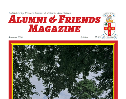Alumni & Friends Magazine ( Graphic Design )