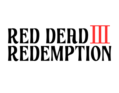 Red Dead Redemption 3 Logo Design