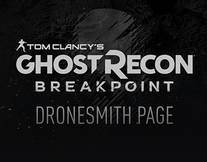 Dronesmith Page - Ghost Recon Breakpoint