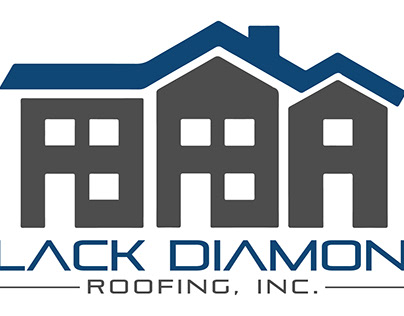 Black Diamond roofing inc logo