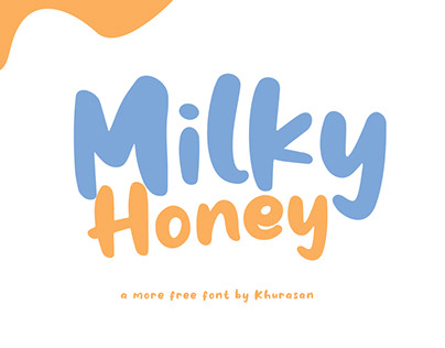 Milky Honey Free Font For Commercial Use