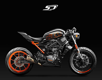 Ktm Duke 200 Projects | Photos, videos, logos, illustrations and branding  on Behance