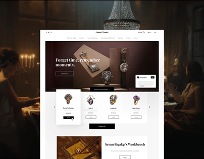 "Sevan Bıçakçı Jewellery" Website