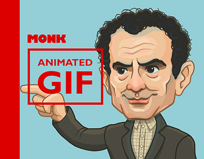 MONK - Animated GIF