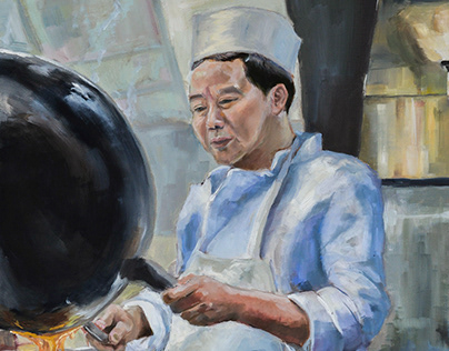 Chinese Takeout Painting Series