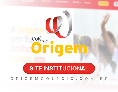 SITE INSTITUCIONAL - COLÉGIO ORIGEM