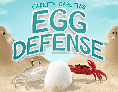 Egg Defense 2D game graphics