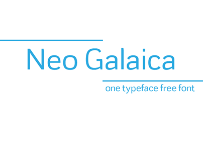 Neo Galaica | Regular Typeface